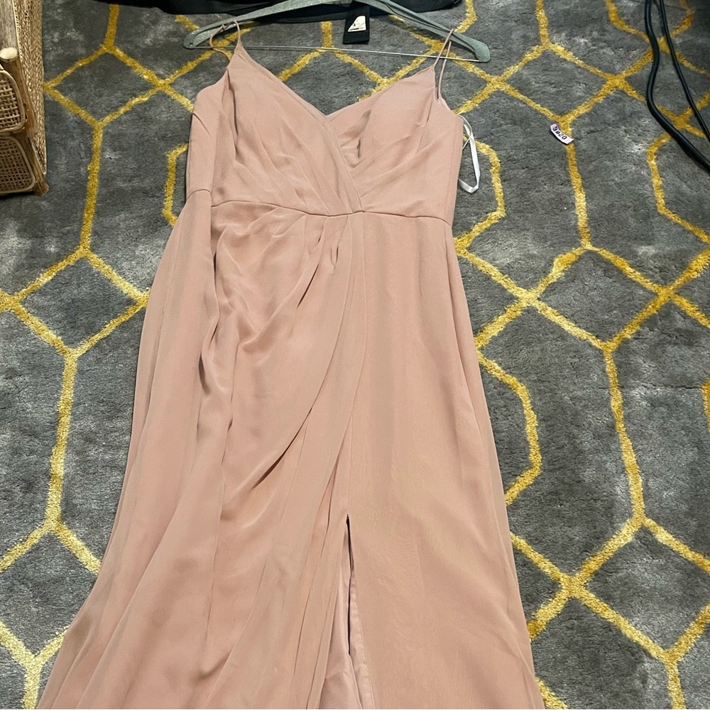 Bari Jay pale pink dress